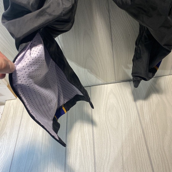 Vtg Track Pants Kentucky Wildcat Nylon Windbreaker Leg Zip Medium - Picture 4 of 8